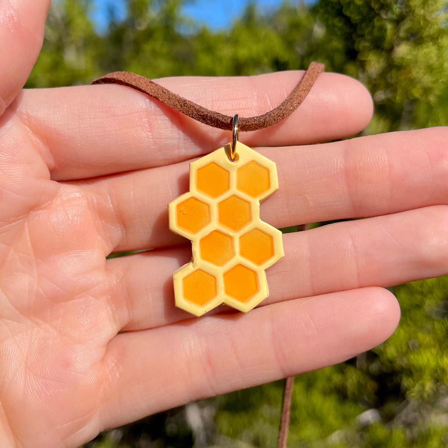 Honeycomb Pendants(made to order)