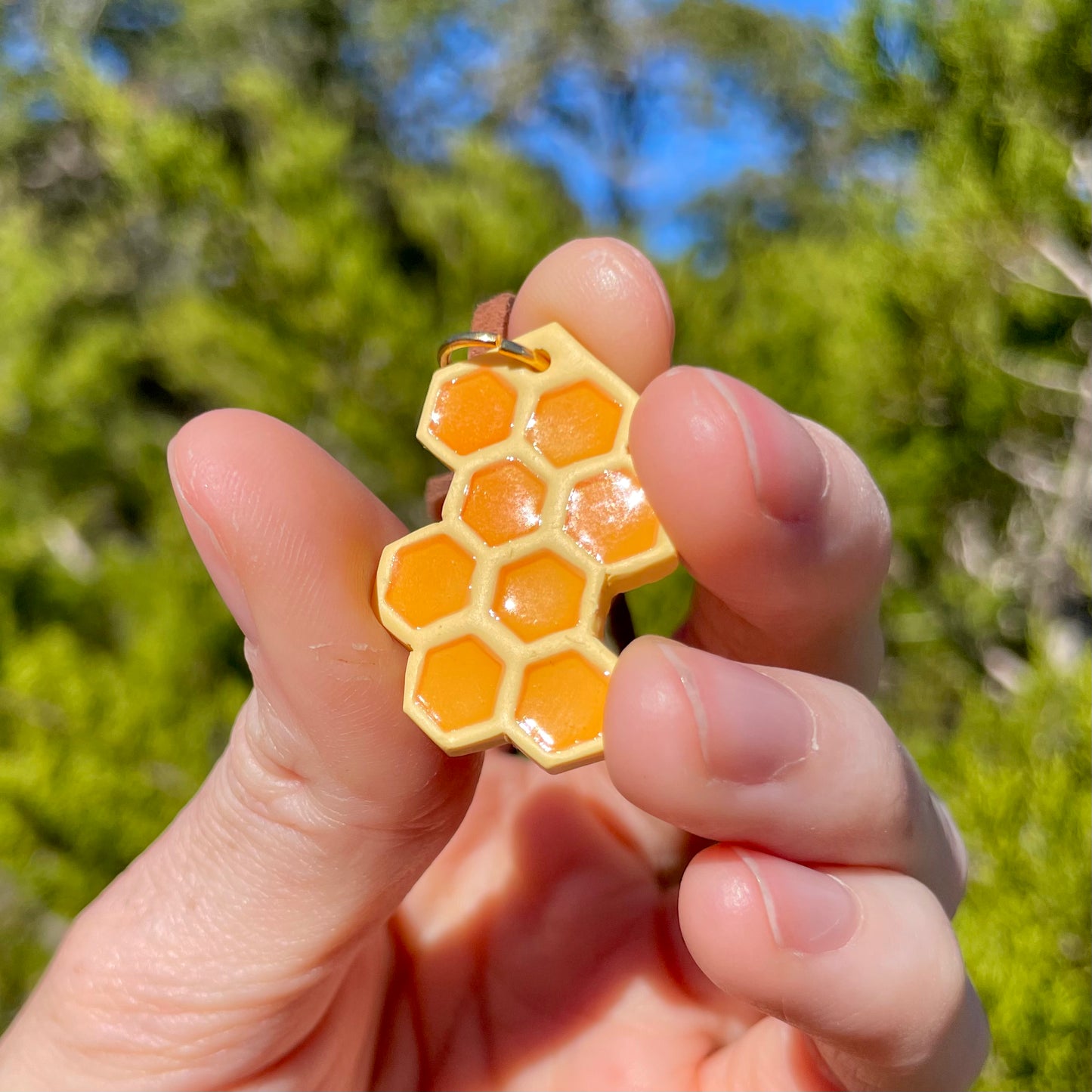 Honeycomb Pendants(made to order)