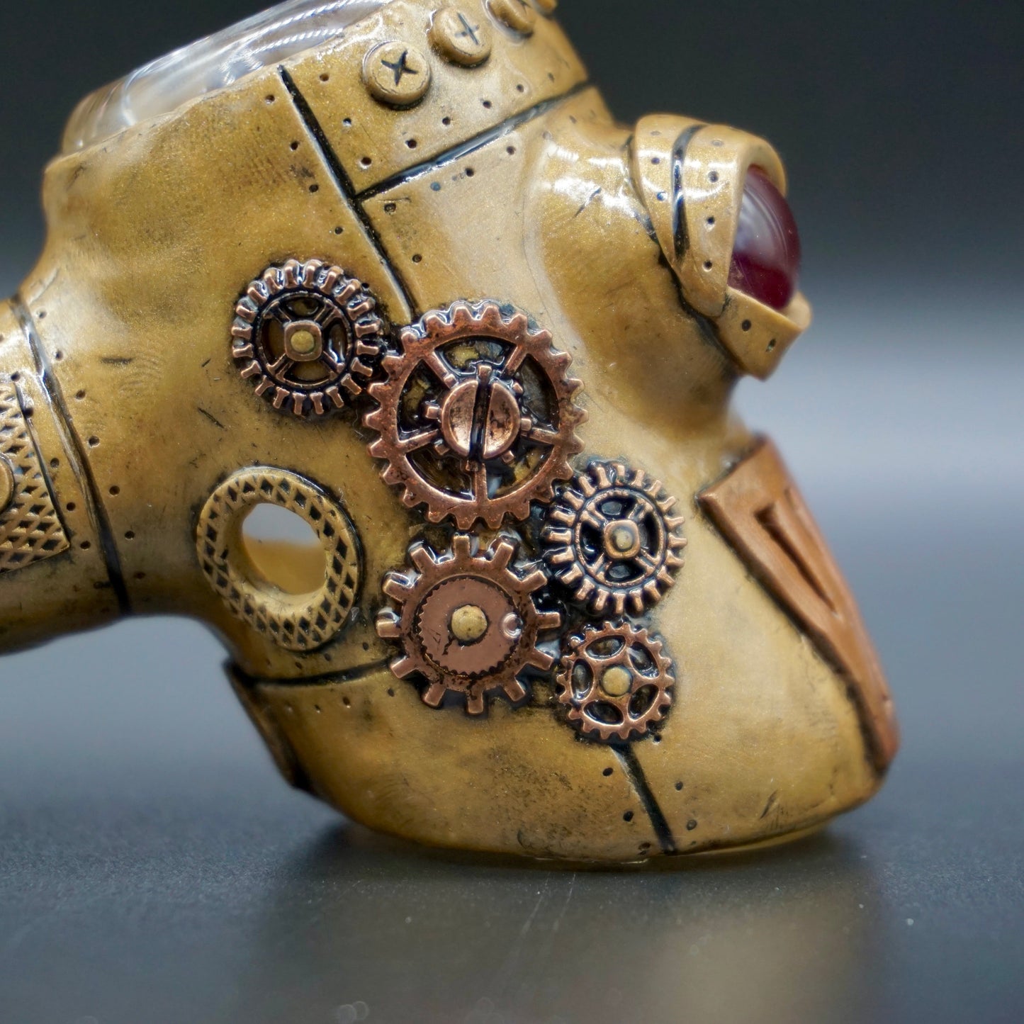 Bronze Steampunk Fiend : Ambient Glass collab