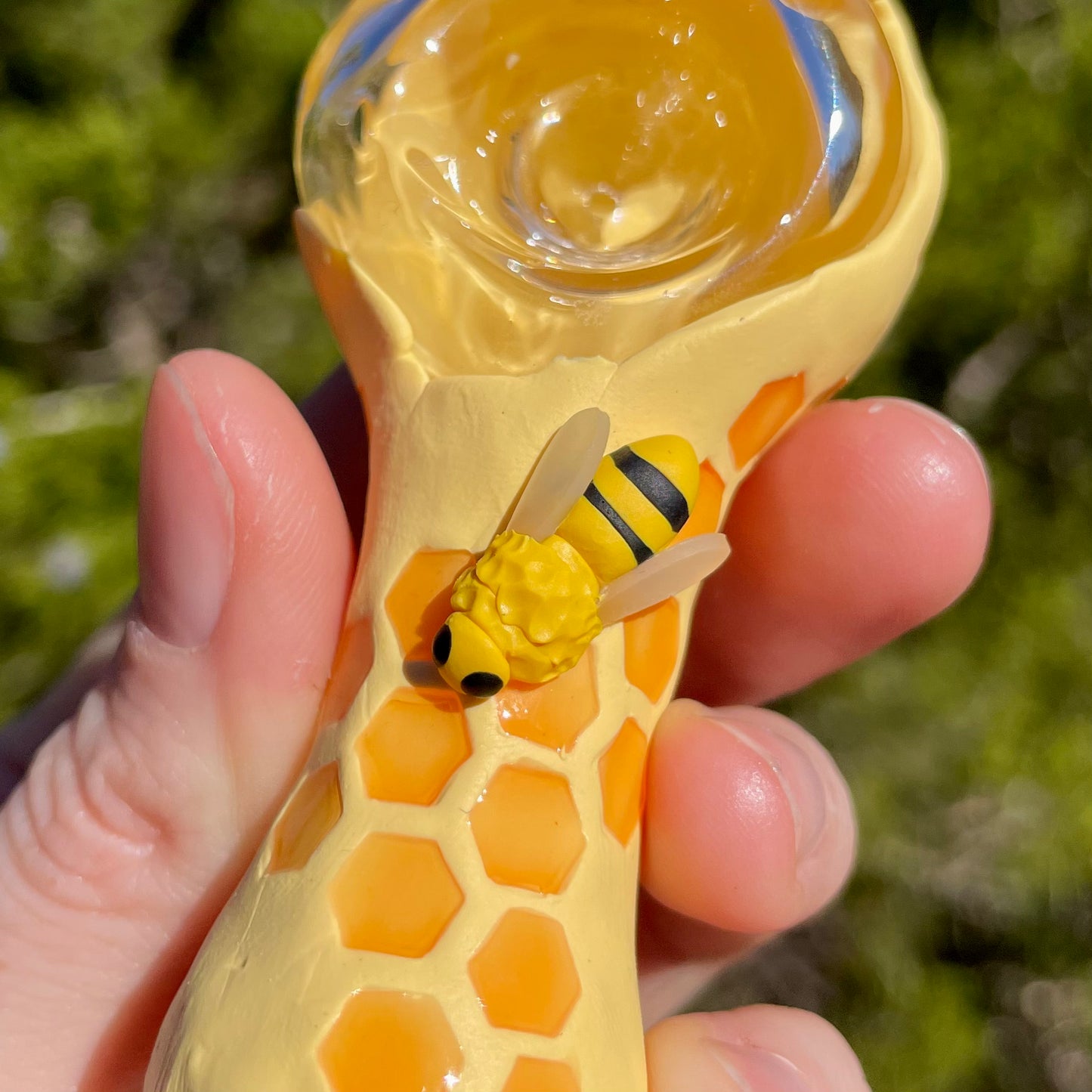 Honeycomb Spoons : Savant Glass Collab