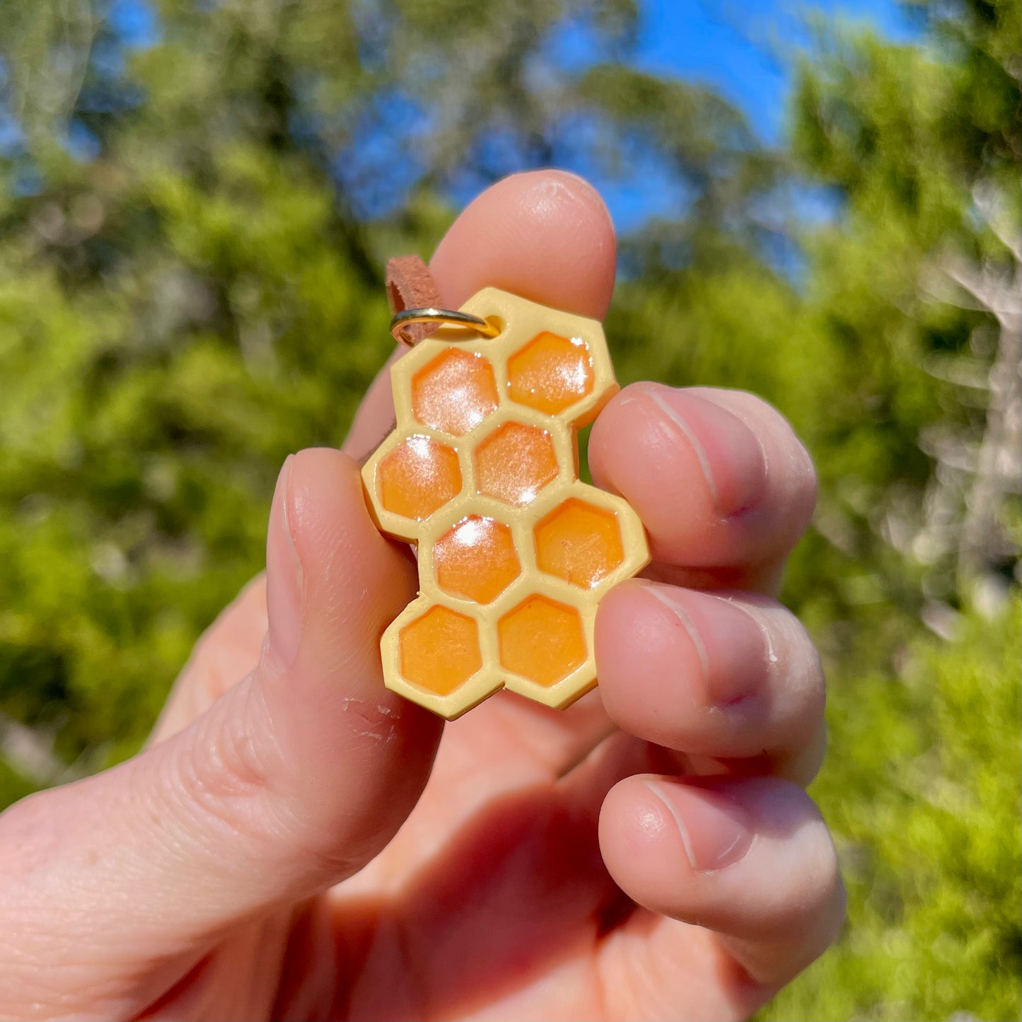 Honeycomb Pendants(made to order)