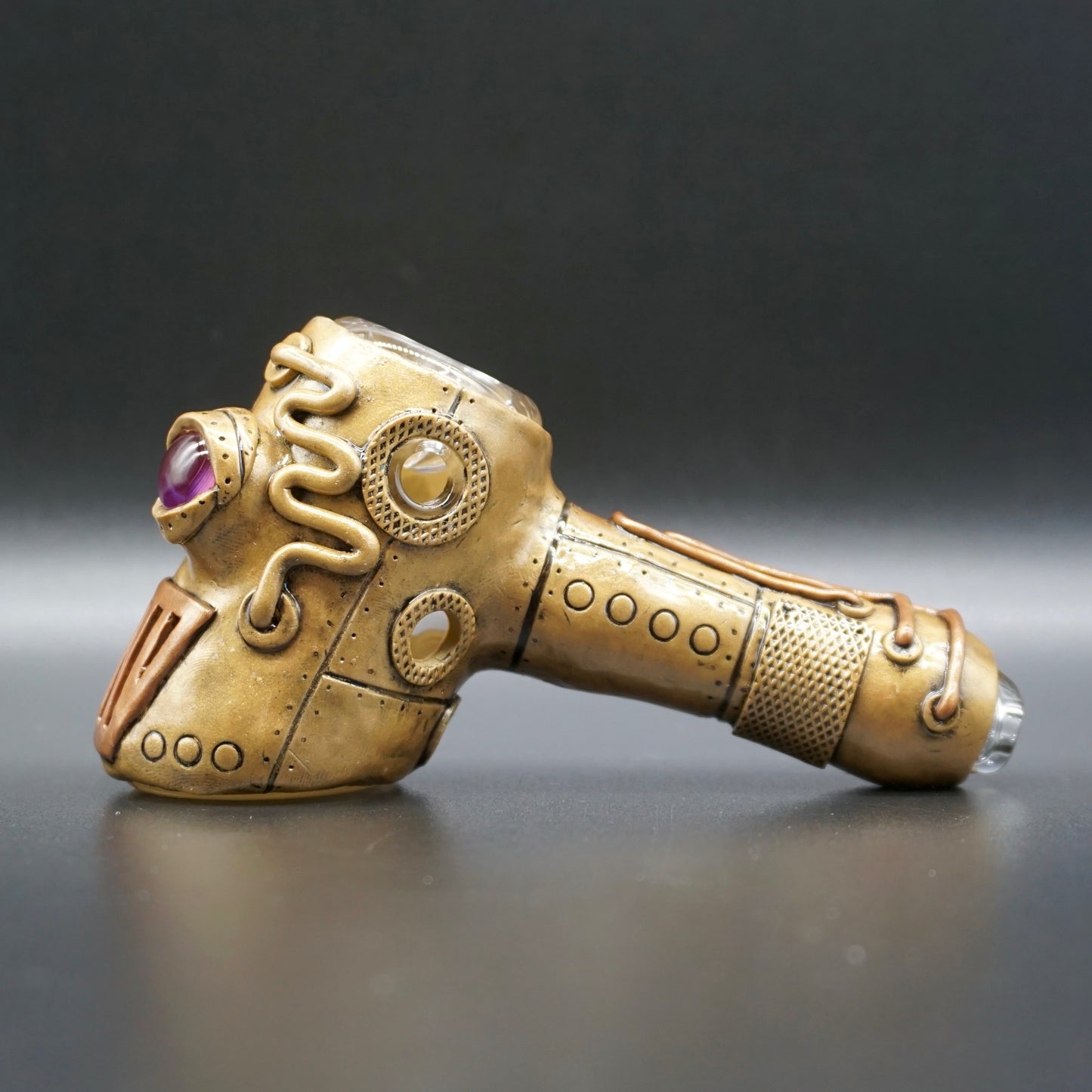 Bronze Steampunk Fiend : Ambient Glass collab