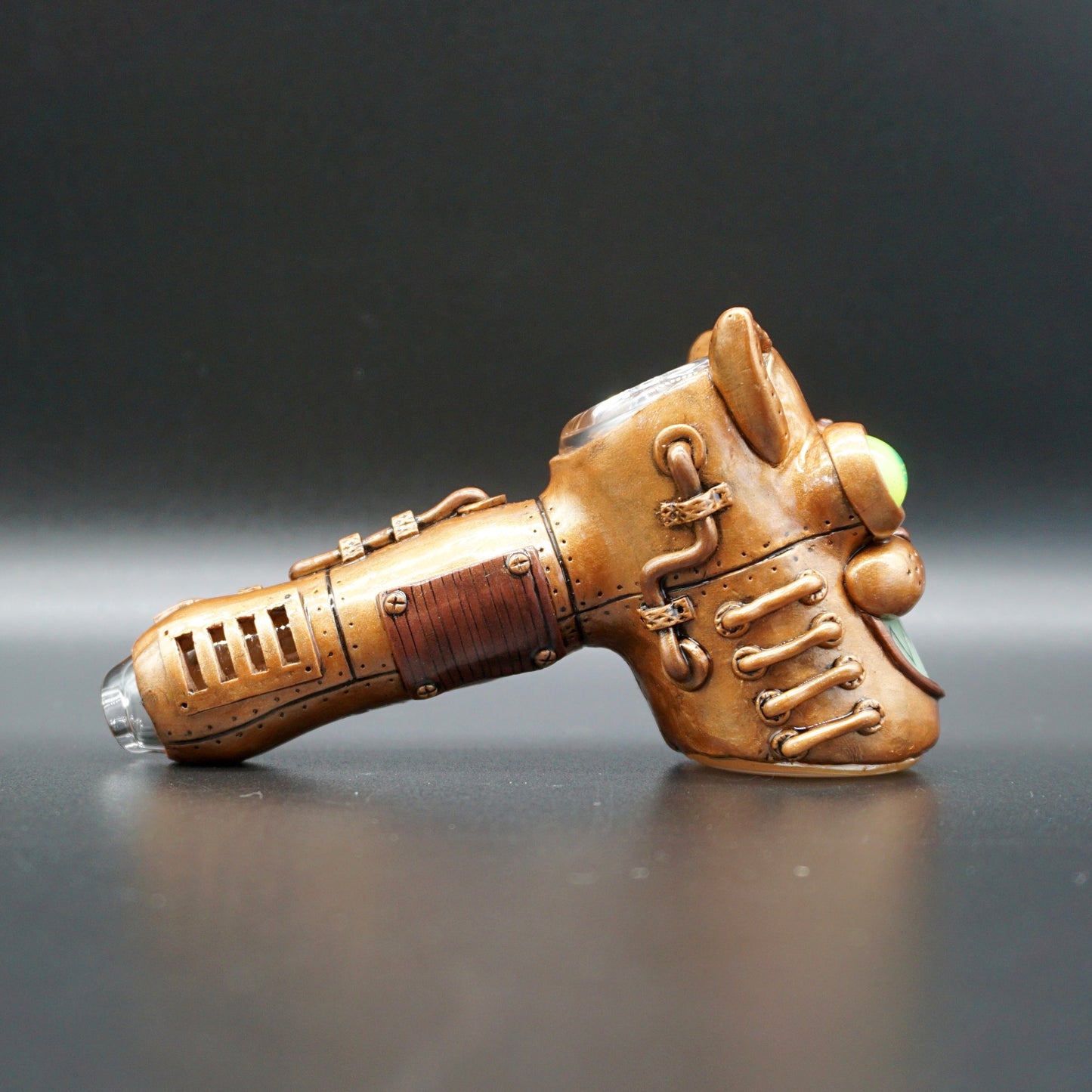 Cat-bot Steampunk Fiend : Ambient Glass collab
