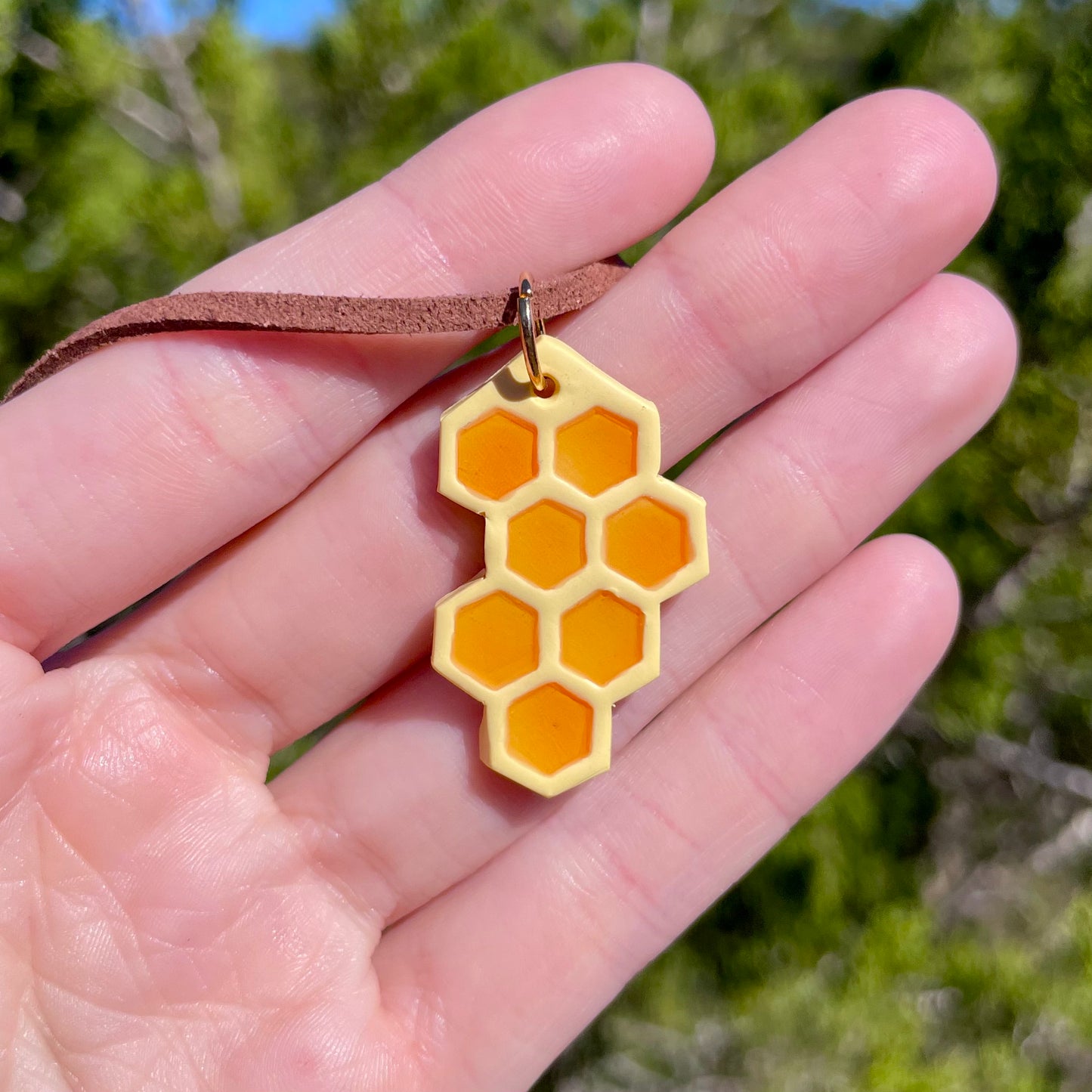 Honeycomb Pendants(made to order)