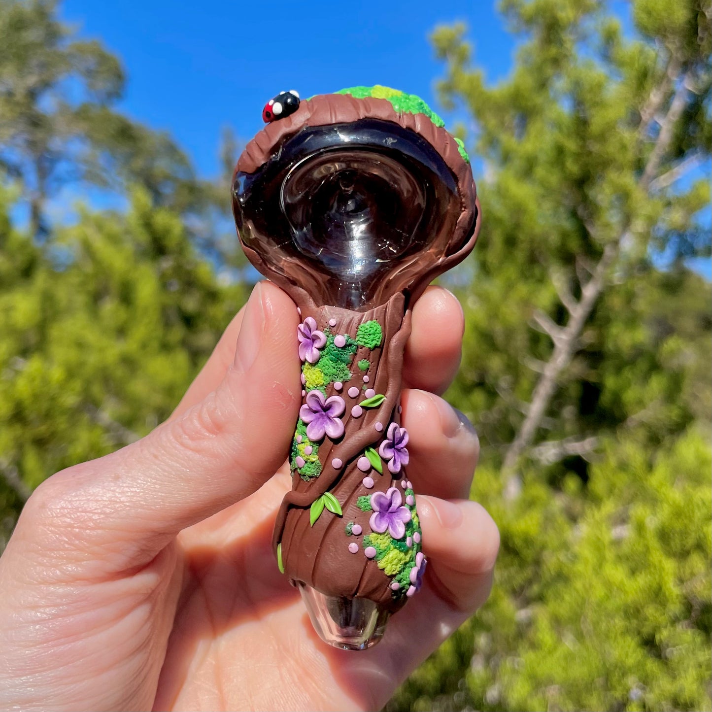 Flower Forest Spoons : Savant Glass Collab