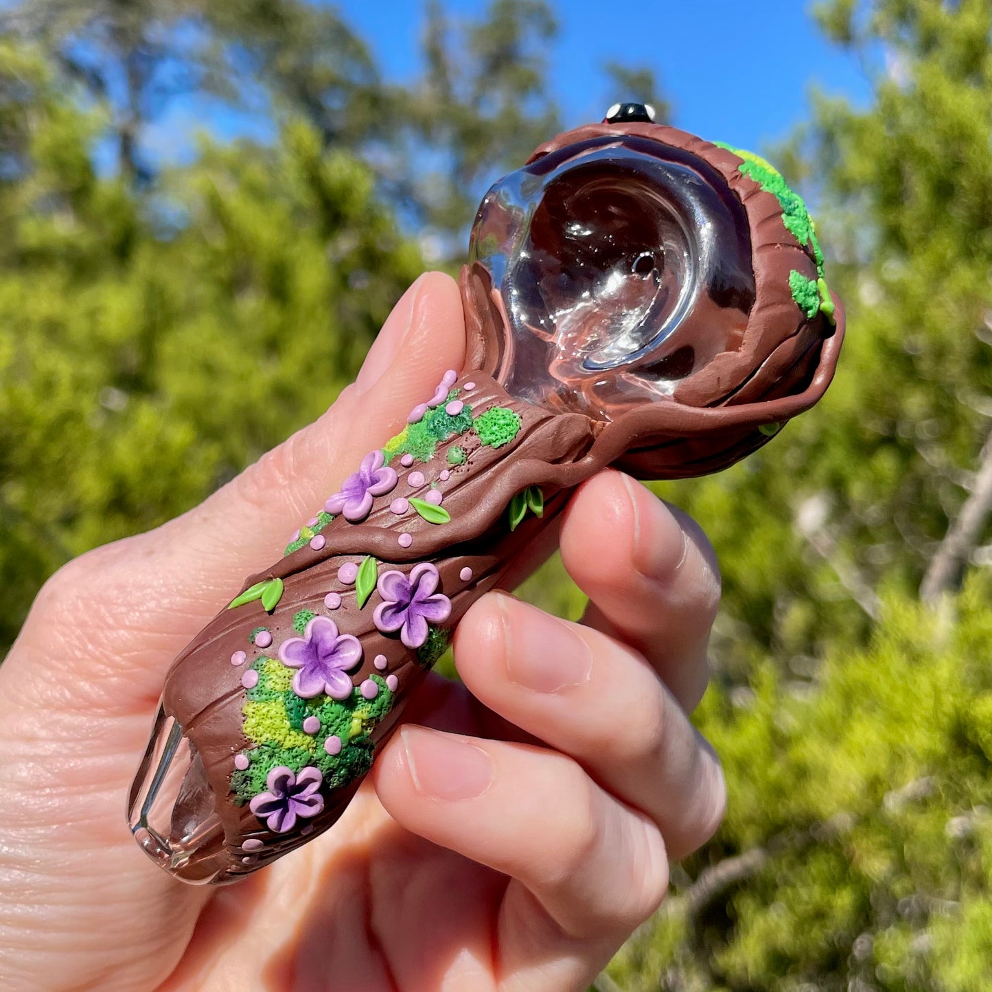 Flower Forest Spoons : Savant Glass Collab