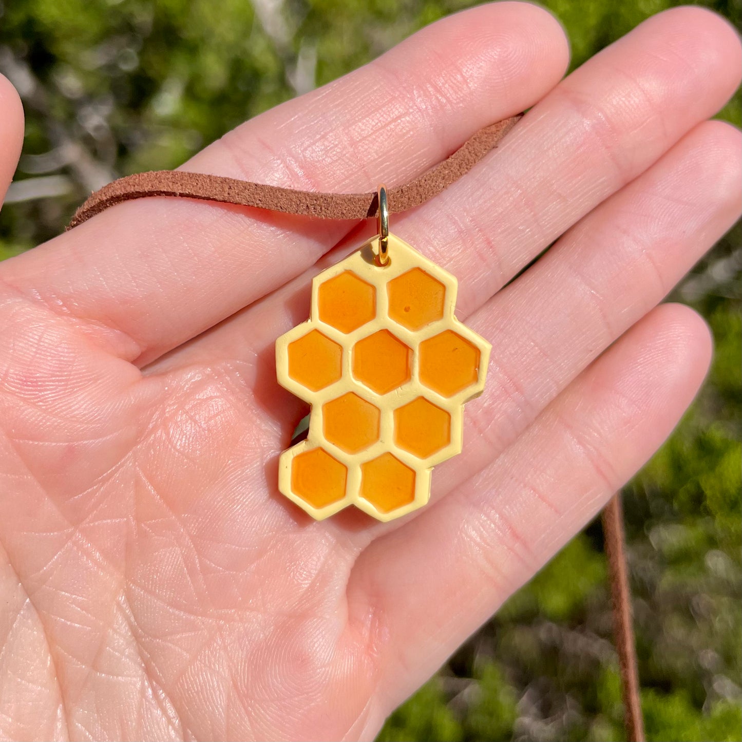 Honeycomb Pendants(made to order)