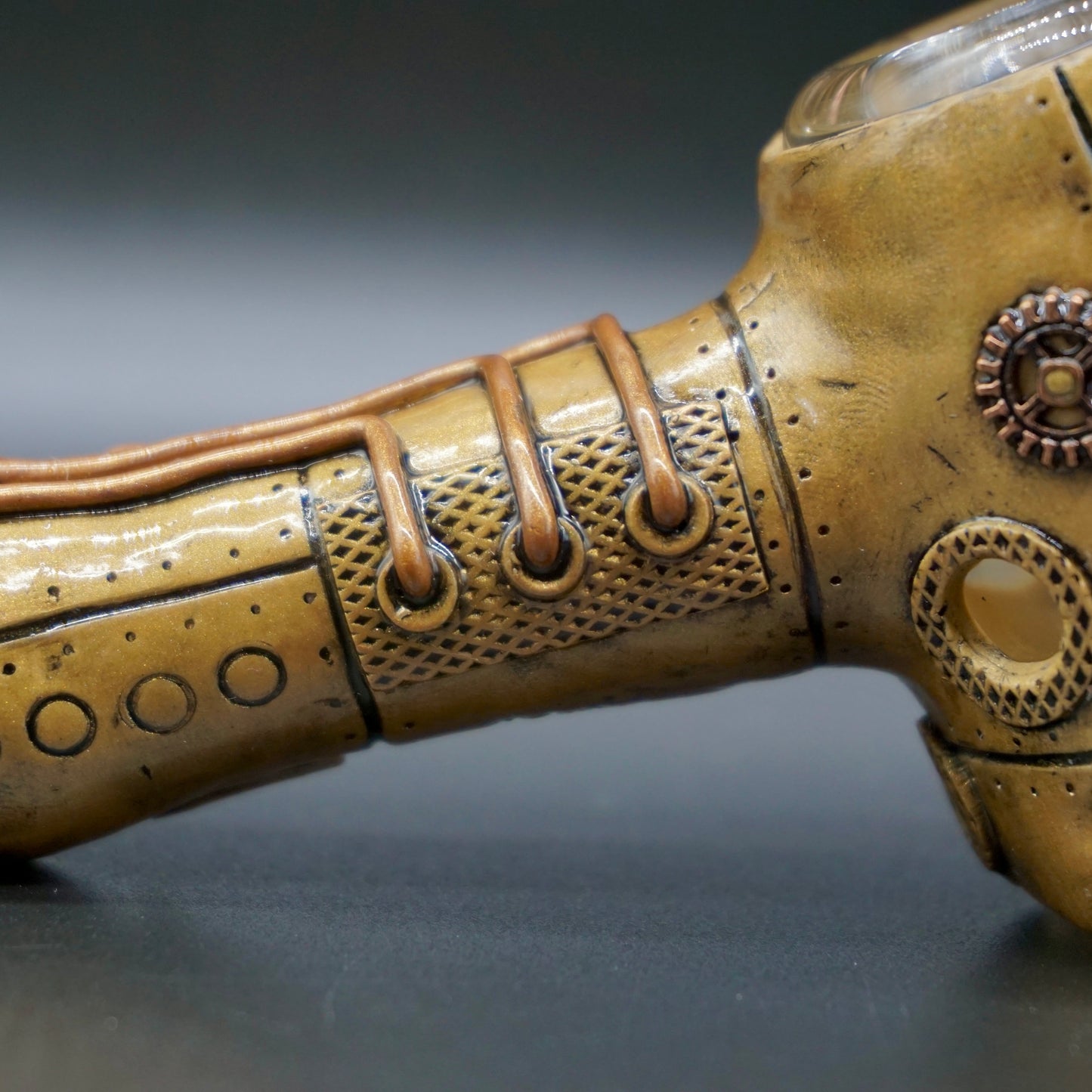 Bronze Steampunk Fiend : Ambient Glass collab