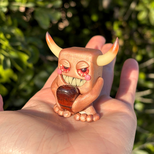 Red Tiger’s Eye Gem-lin