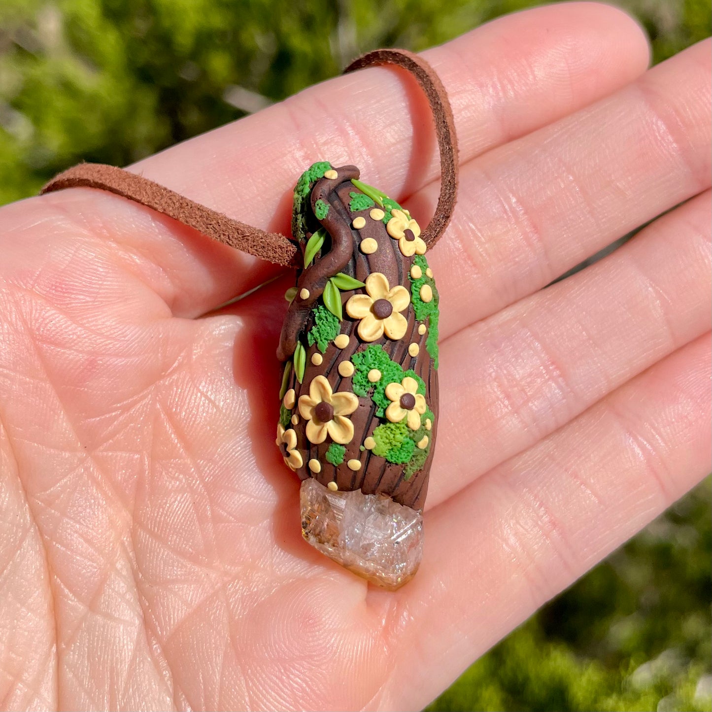 Citrine Forest Pendant