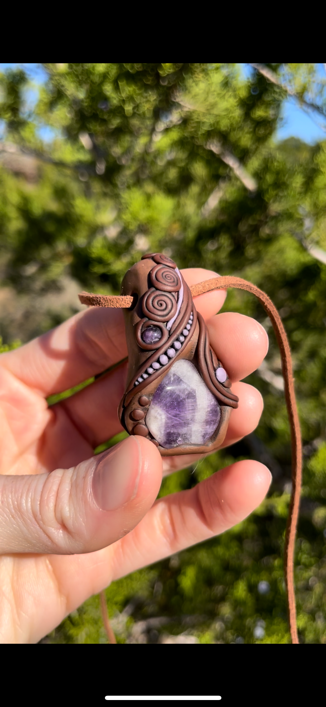 Amethyst Amulet