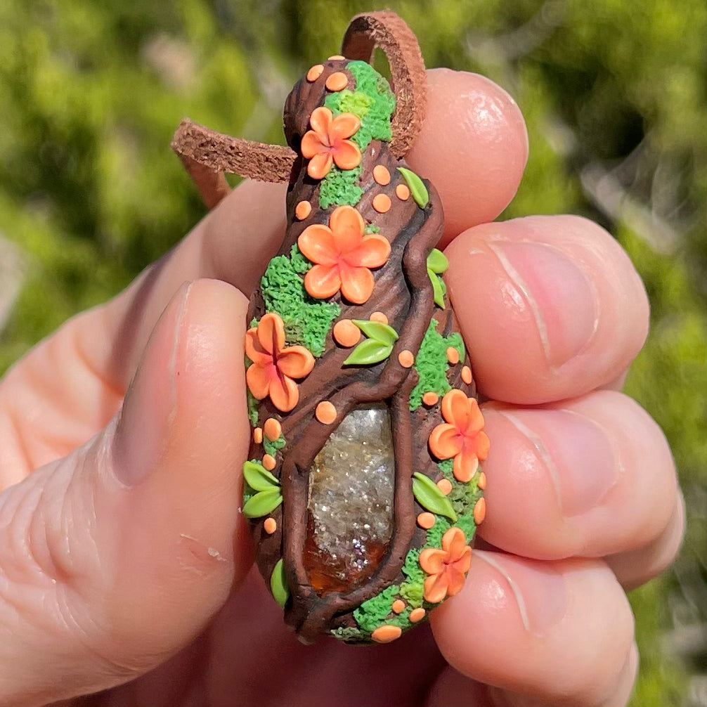 Citrine Forest Pendant