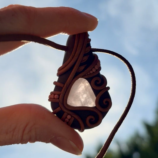 Rose Quartz Pendant
