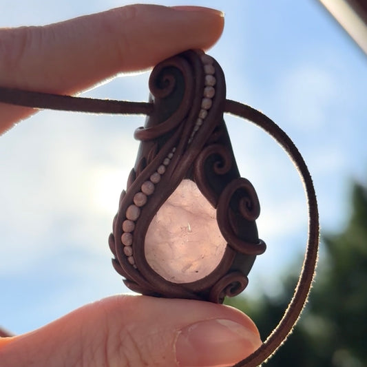 Rose Quartz Pendant