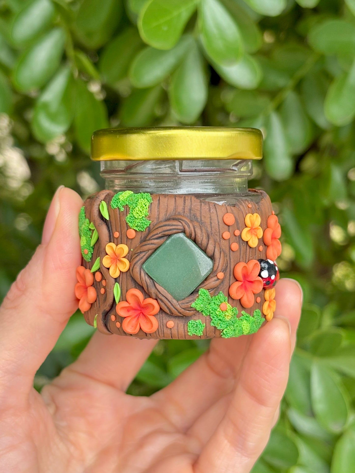 Aventurine Trinket Jar