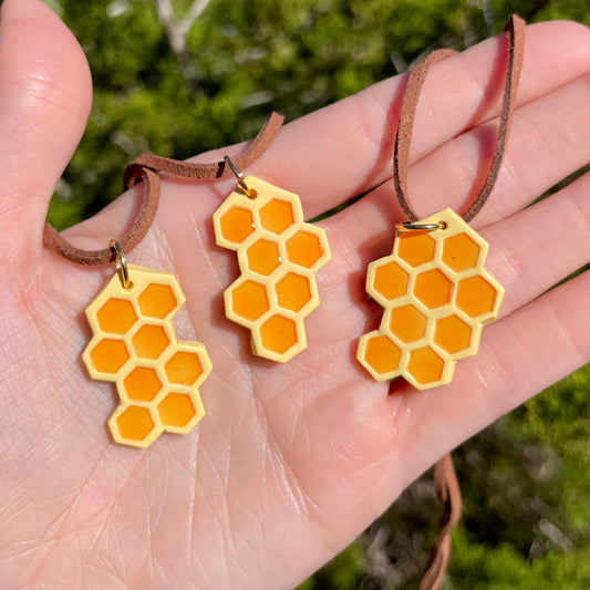 Honeycomb Pendants(made to order)