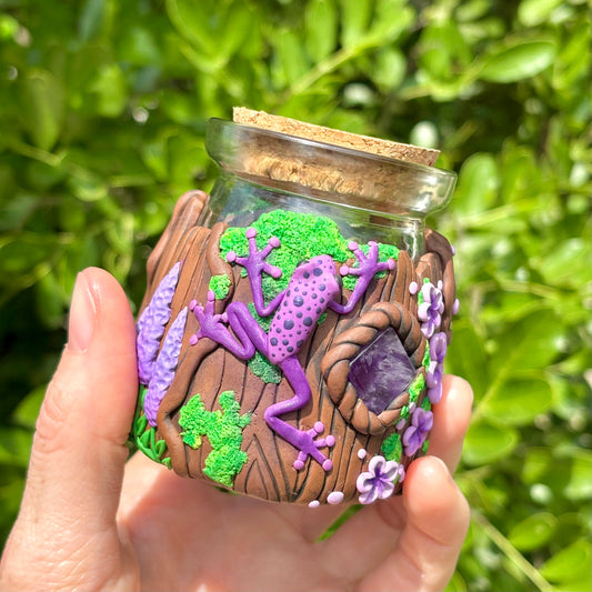 Amethyst Forest Jar
