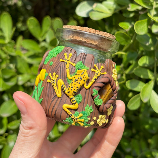Tiger's Eye Forest Jar