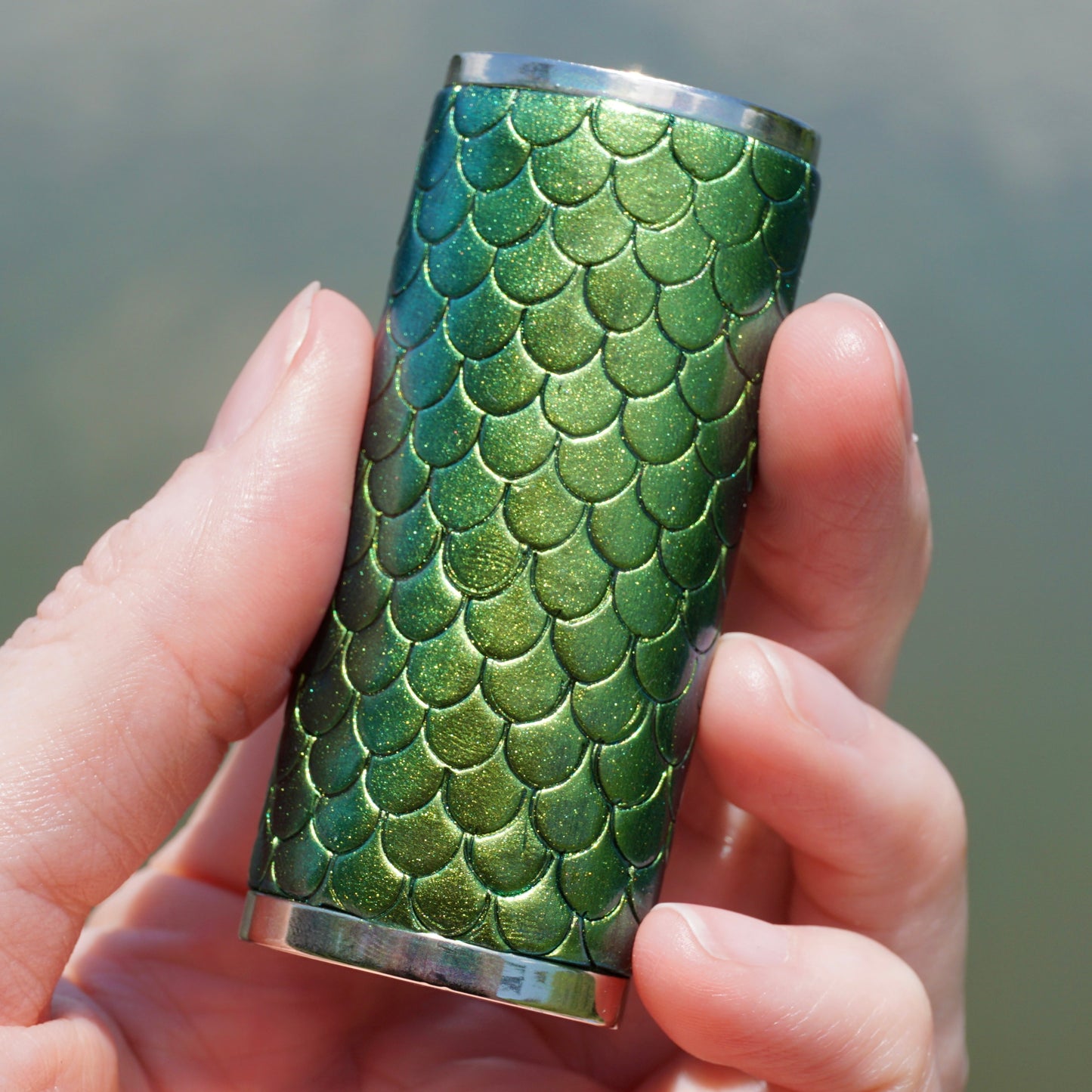 Iridescent Mermaid Scale Lighter Cover