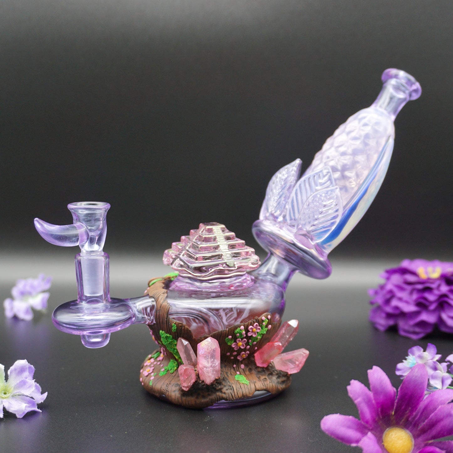 Purple Iridescent Beetle Rig : Logan Ryan Glass collab