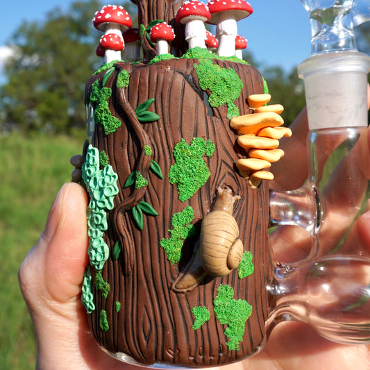 Oom The Mushroom King(set) : Daft Glass + Ambient Glass collab