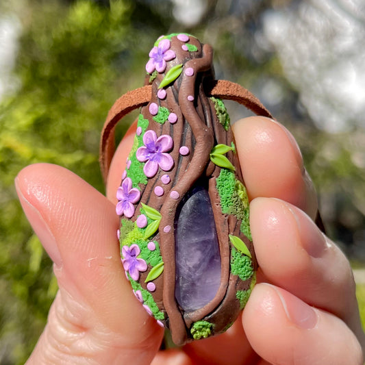 Amethyst Forest Pendant