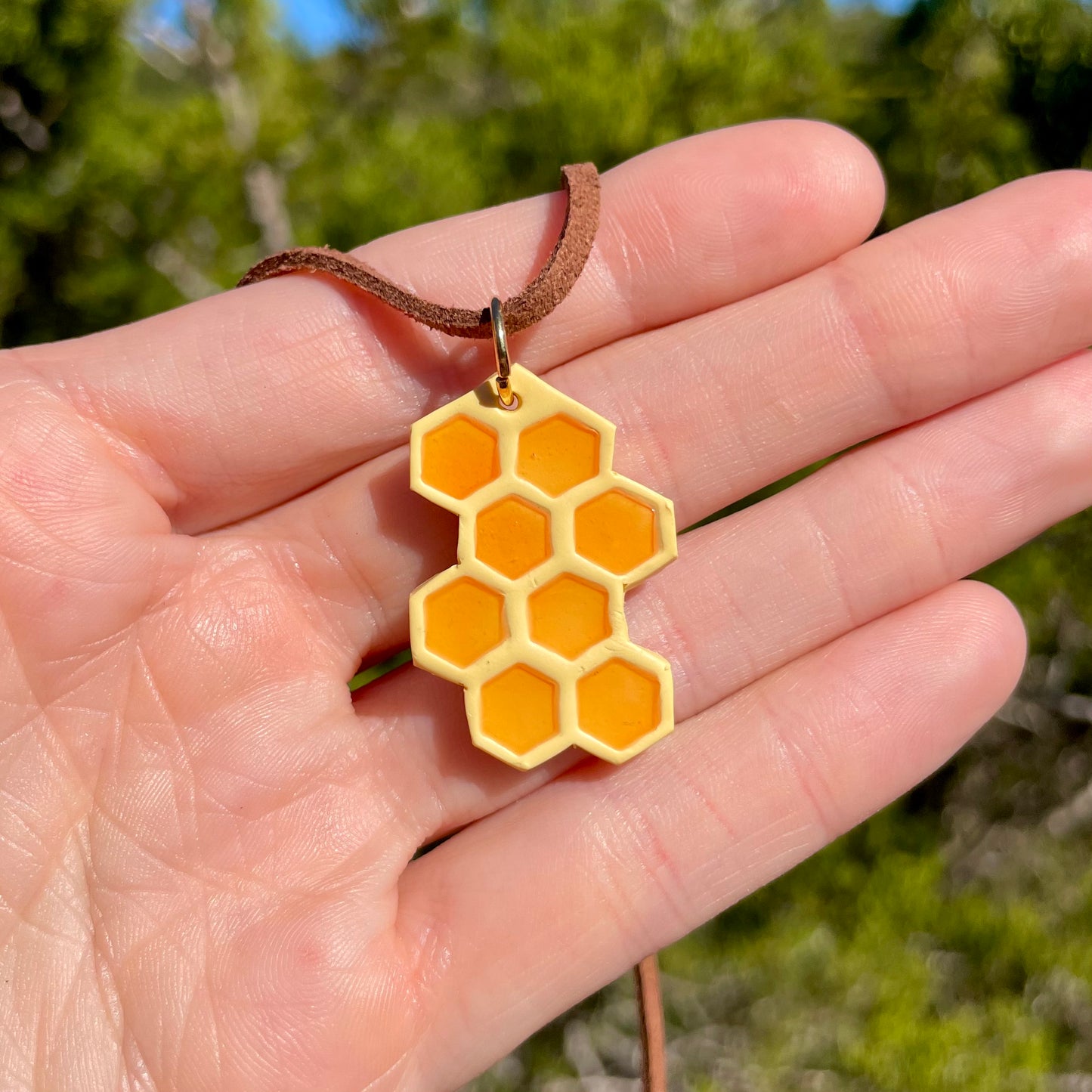 Honeycomb Pendants