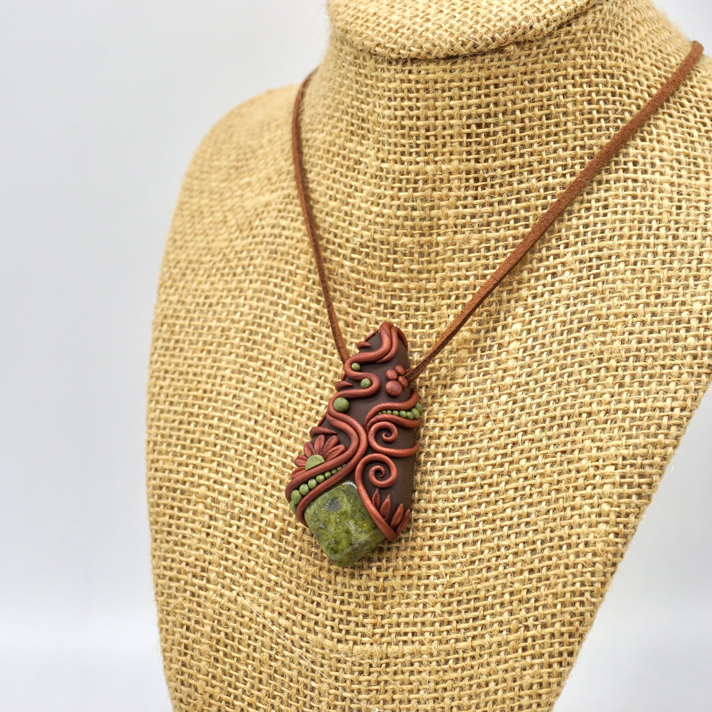 Unakite Pendant