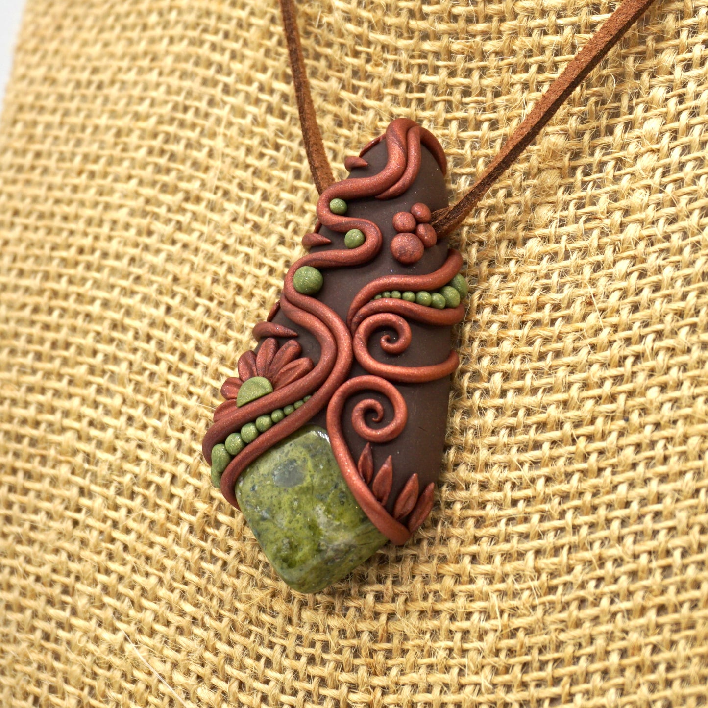 Unakite Pendant