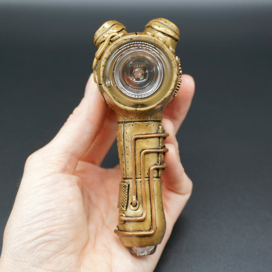 Bronze Steampunk Fiend : Ambient Glass collab