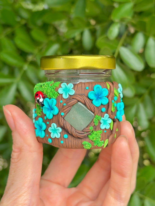 Aventurine Trinket Jar
