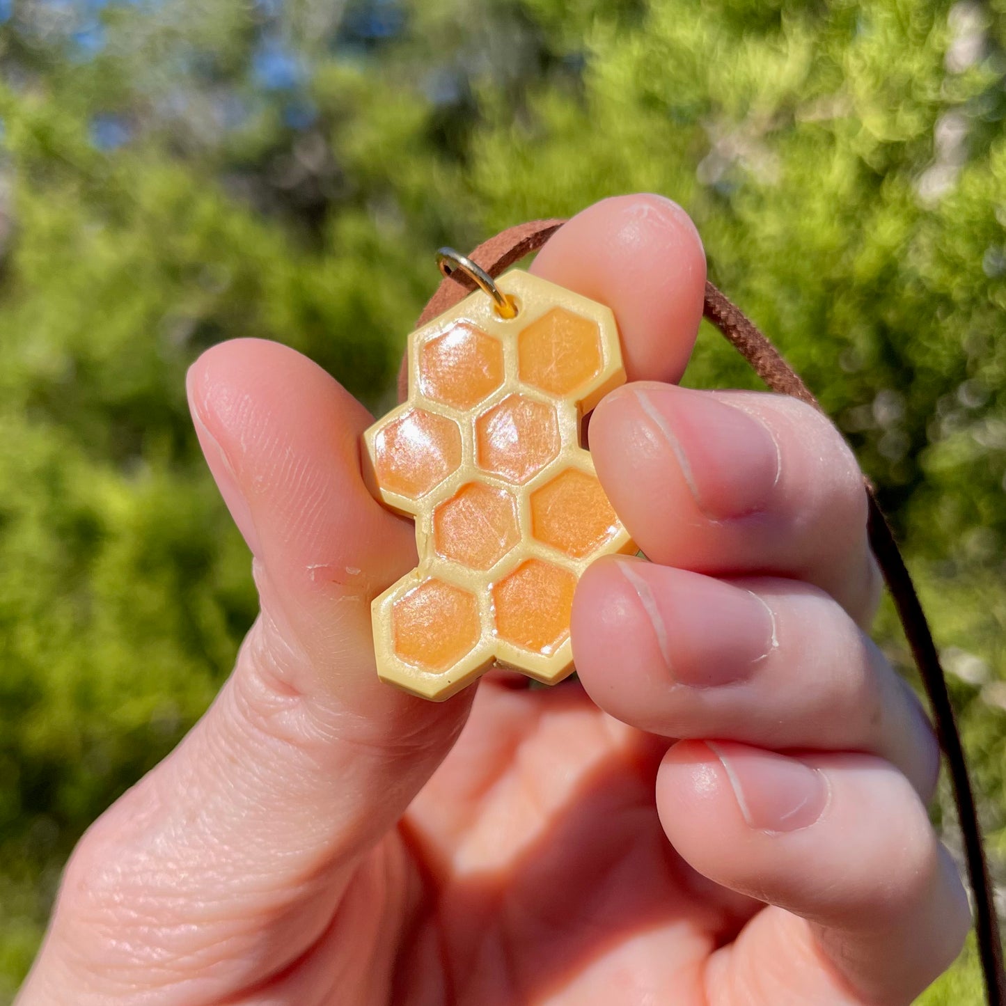 Honeycomb Pendants