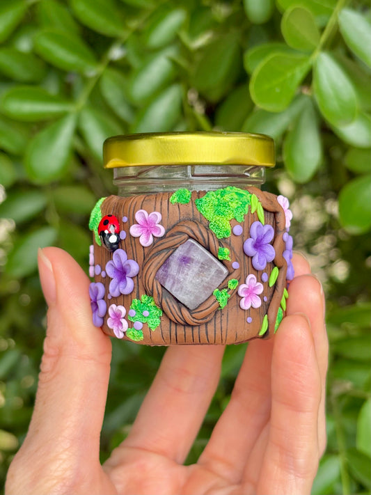 Amethyst Trinket Jar