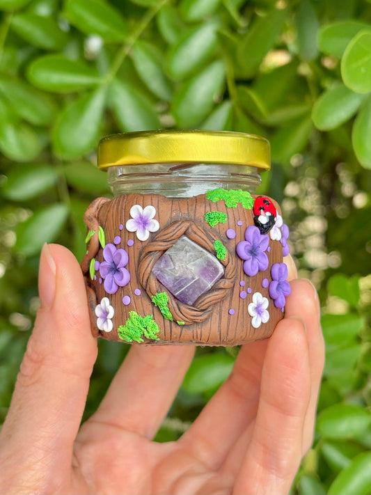 Amethyst Trinket Jar