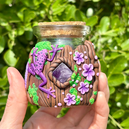Amethyst Forest Jar