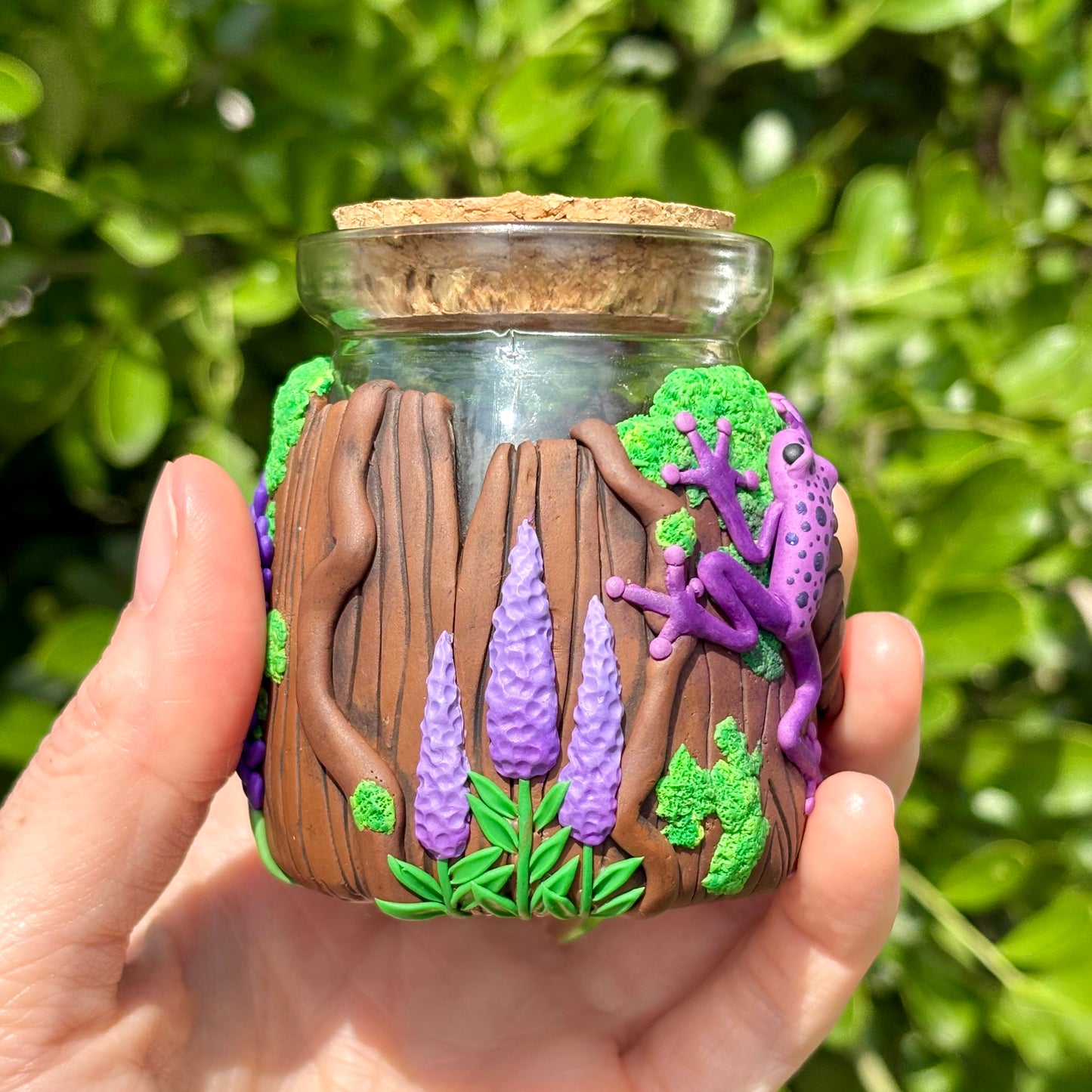 Amethyst Forest Jar