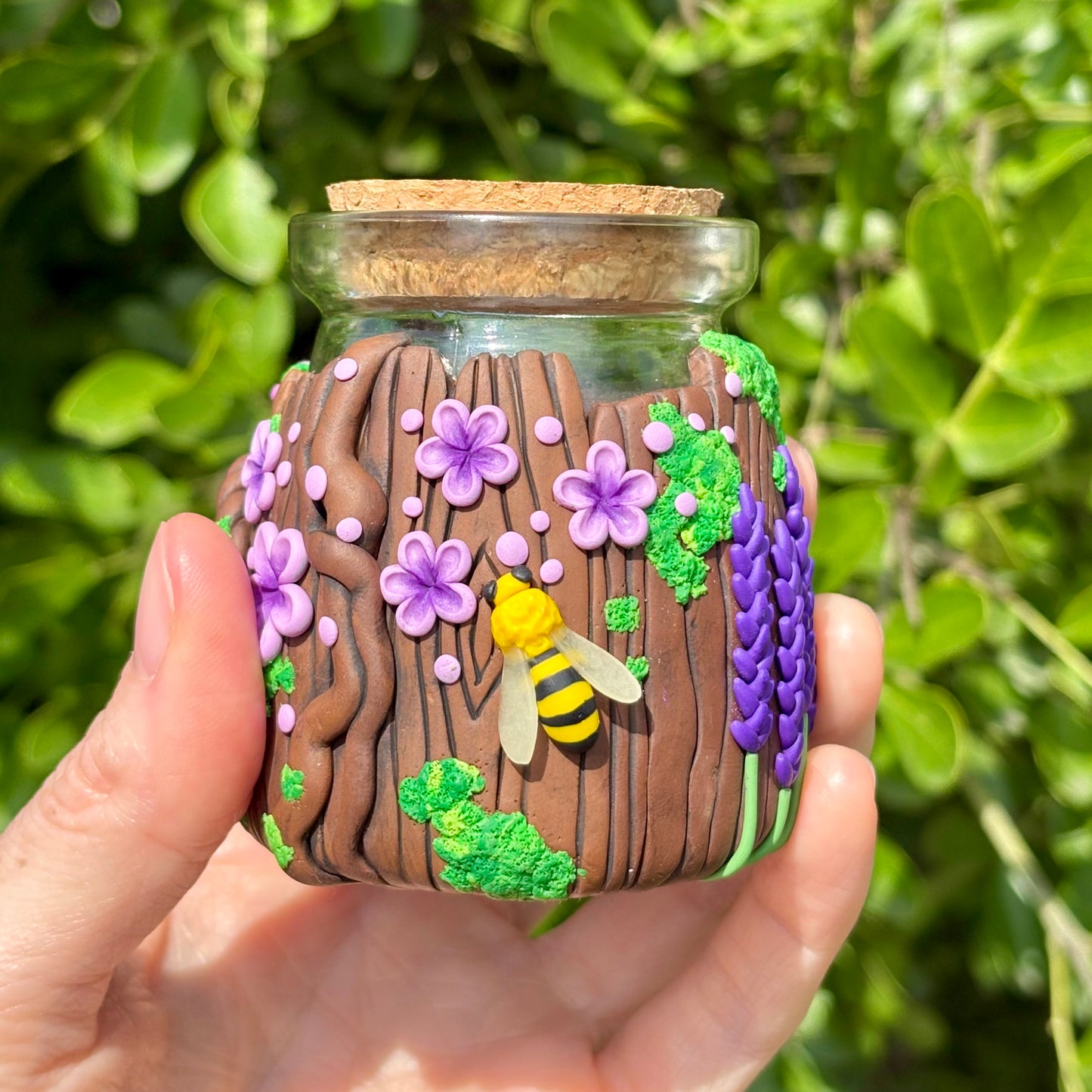 Amethyst Forest Jar