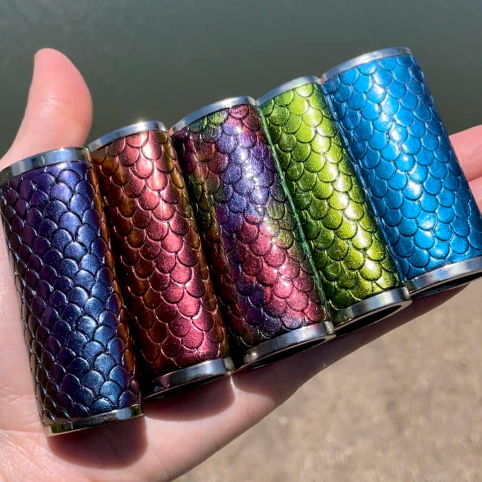 Iridescent Mermaid Scale Lighter Cover