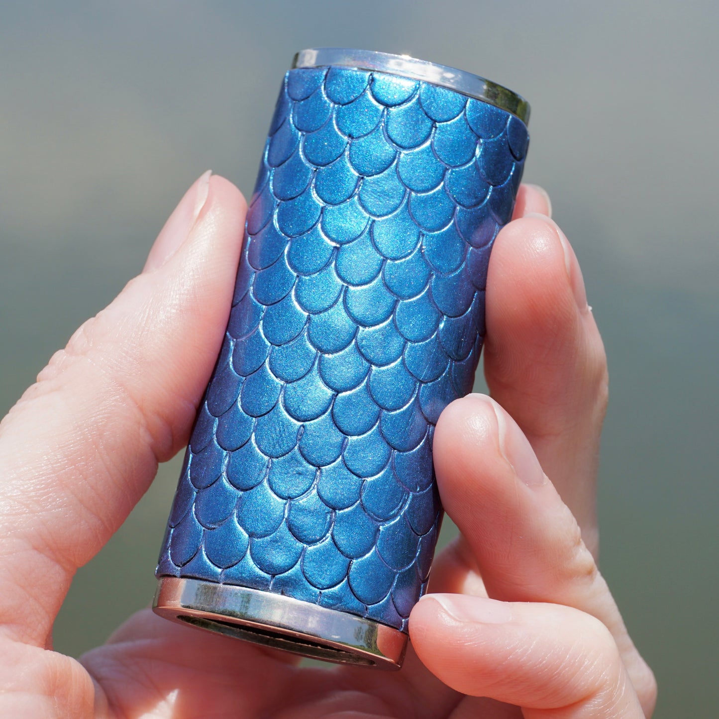 Iridescent Mermaid Scale Lighter Cover