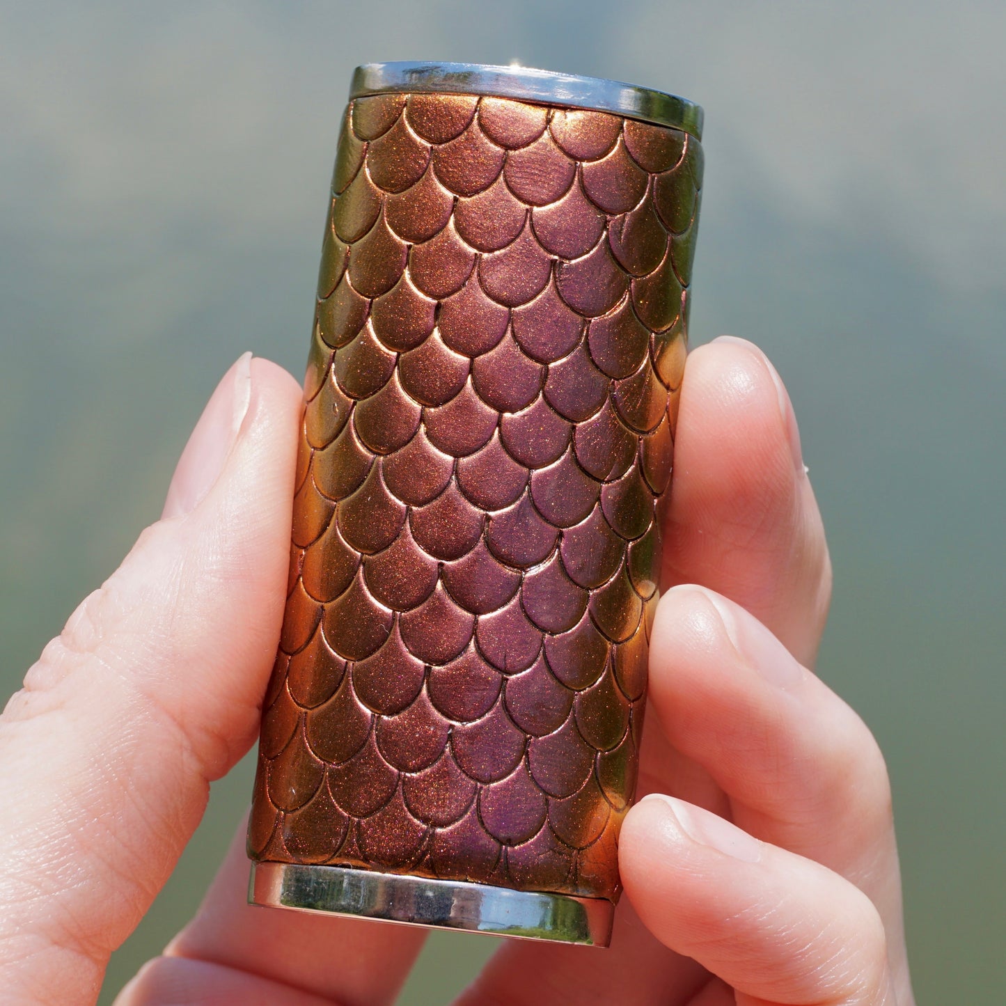 Iridescent Mermaid Scale Lighter Cover