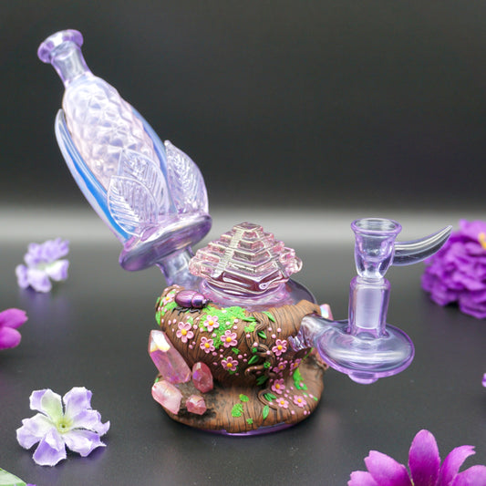 Purple Iridescent Beetle Rig : Logan Ryan Glass collab